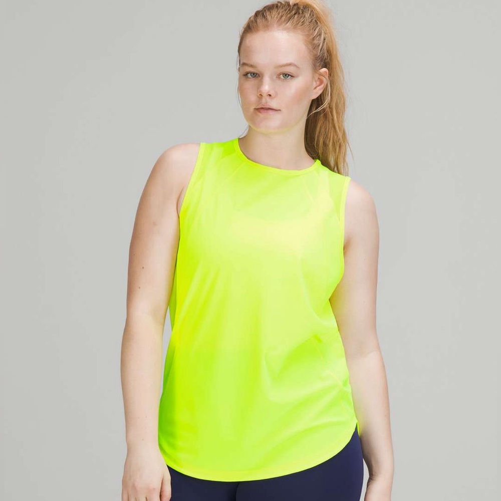 Lululemon Neon Yellow Sculpt Tank